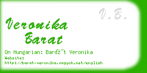 veronika barat business card